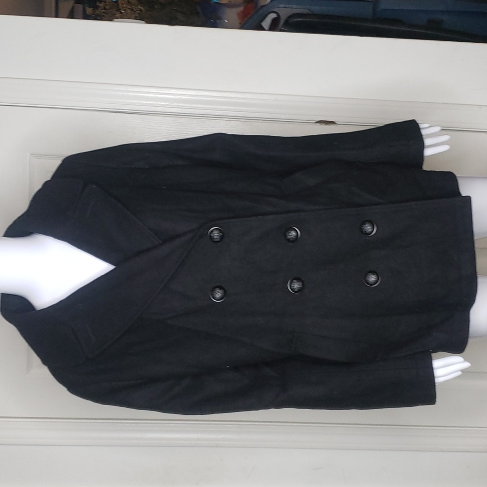Merona Black Peacoat Size XXL